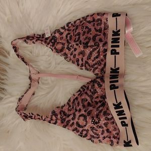 💝FIRM! NWT PINK VICTORIA'S SECRET LIGHTLY LINED BRALETTE EXTRA SMALL